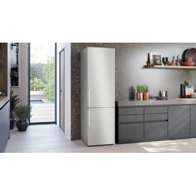 Lodówka wolnostojąca Siemens kg39naiat iQ500 z zamrażarką 60 cm ze stali nierdzewnej