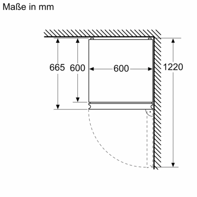 Réfrigérateur-congélateur pose libre Siemens kg36n2wcf iQ300 60 cm blanc