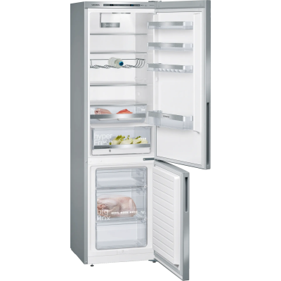 Siemens kg39eaica iQ500 freestanding combined refrigerator 60 cm stainless steel