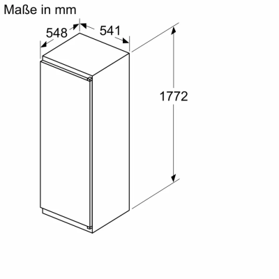 Siemens ki82lnse0 iQ100 frigorifero congelatore monoporta da incasso h 178 cm