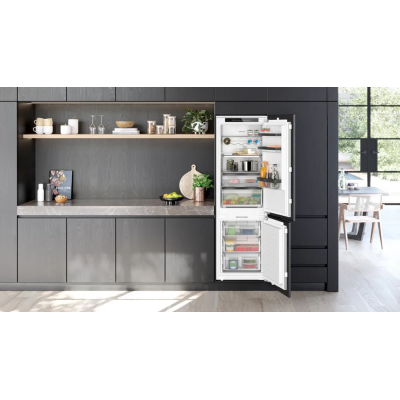 Siemens ki86nsdd0 iQ500 built-in fridge-freezer h 178 cm SL