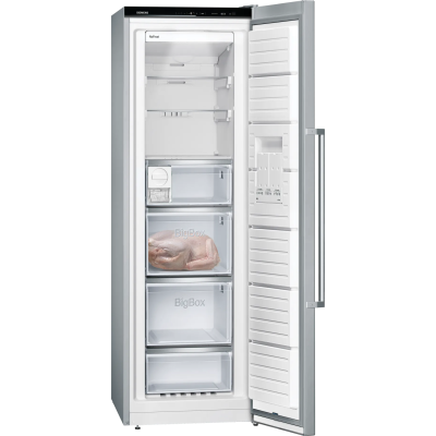 Siemens gs36naidp iQ500 zamrażarka wolnostojąca 60 cm h 186 ze stali nierdzewnej