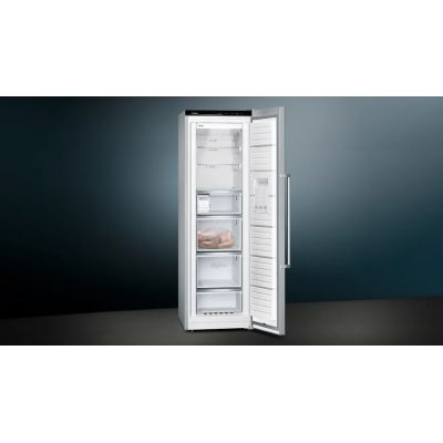 Siemens gs36naidp iQ500 zamrażarka wolnostojąca 60 cm h 186 ze stali nierdzewnej