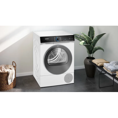 Sèche-linge à pompe à chaleur Siemens wq45b2b40 iQ700 9 kg autonome blanc