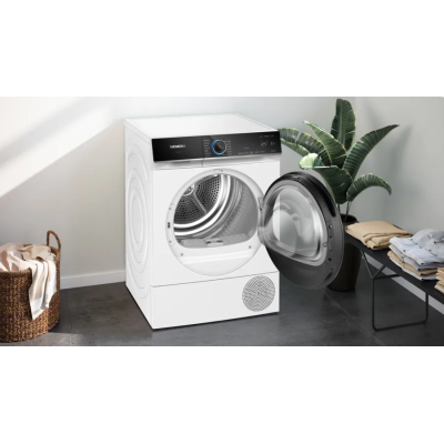 Sèche-linge à pompe à chaleur Siemens wq45b2b40 iQ700 9 kg autonome blanc