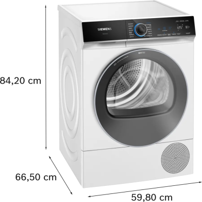 Sèche-linge à pompe à chaleur Siemens wq45b2b40 iQ700 9 kg autonome blanc