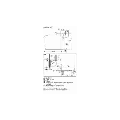 Horno de vapor empotrado Neff b69fs3cy0 N90 60 cm deslizante y oculto