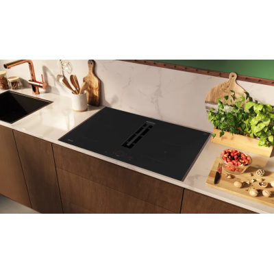 Neff v58yhq4c0 N70 induction hob with integrated hood 80 cm