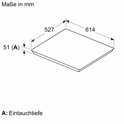 Neff t56yyq4c0 N90 Induktionskochfeld 60 cm schwarz mit Rahmen