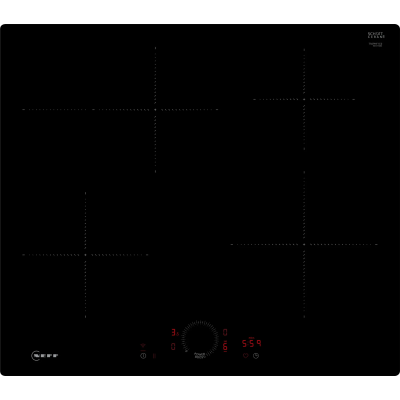 Neff t56phf1c0 N70 induction hob 60 cm black wire top