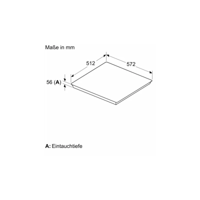 Płyta indukcyjna Neff t56pyq4c0 N90 60cm czarna, podtynkowa