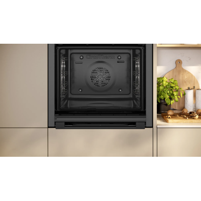 Neff b6ach7ag3 N50 built-in pyrolytic oven 60 cm graphite grey