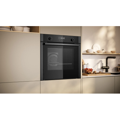 Neff b6ach7ag3 N50 built-in pyrolytic oven 60 cm graphite grey