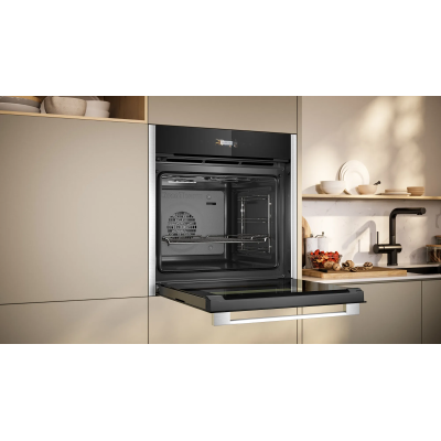 Neff b24cr31n0 N70 built-in oven 60 cm black + stainless steel