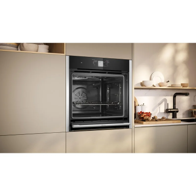 Neff b64ct73n0 N90 60cm built-in pyrolytic steam oven black