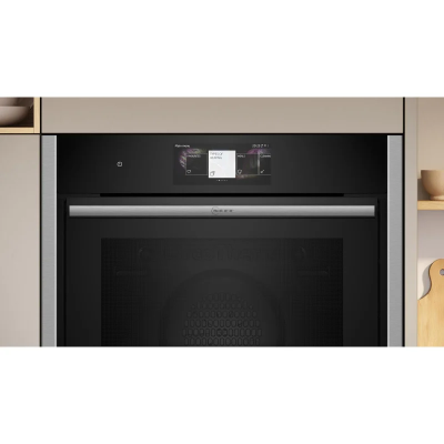 Horno de vapor pirolítico empotrado Neff b64ct73n0 N90 60cm negro