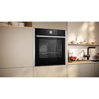 Neff b64ct73n0 N90 60cm built-in pyrolytic steam oven black