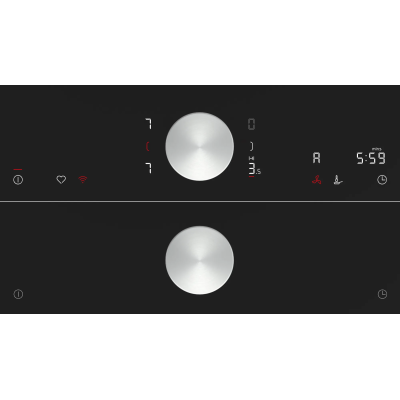 Neff v68ttx4l0 N90 induction hob with integrated hood 80 cm black
