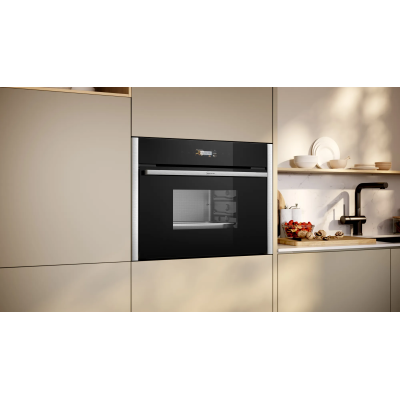 Neff c24dr1xn0 N70 wbudowany parowar h 45 cm czarny