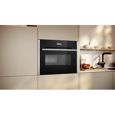 Neff c24mr21n0 N70 built-in microwave oven h 45 cm black