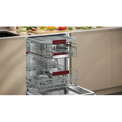 Neff s297tcx00e N70 fully integrated dishwasher 60 cm