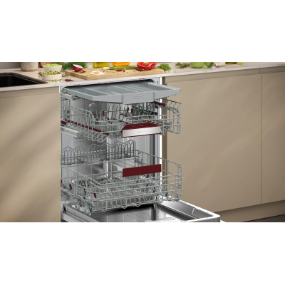 Neff s155ecx15e N50 fully integrated dishwasher 60 cm