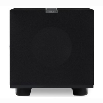 Subwoofer Rel Acoustics S/812 800 W lacado en negro - Serie S