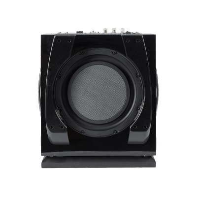 Subwoofer Rel Acoustics S/812 800 W lacado en negro - Serie S