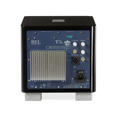 Rel Acoustics T/5x Subwoofer 125 W nero lucido - Serie tx