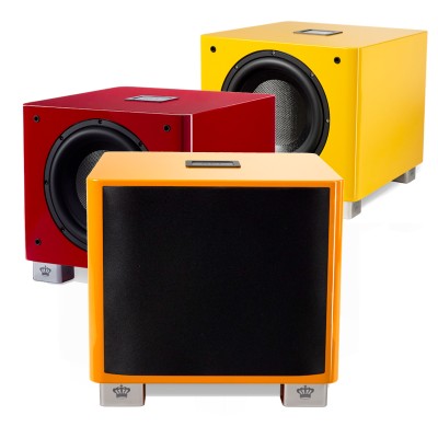 Subwoofer Rel Acoustics T/9x SE 300 W amarillo, naranja o rojo