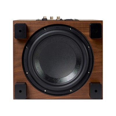Subwoofer Rel Acoustics Classic 99 o mocy 450 W z drewna orzechowego