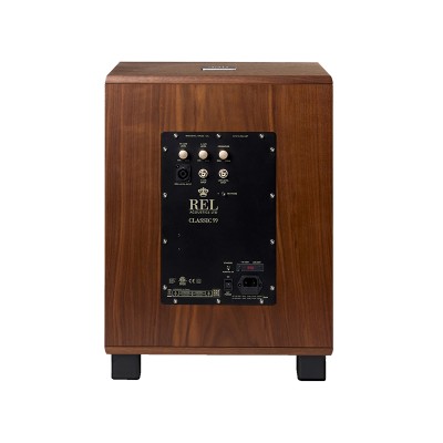 Subwoofer Rel Acoustics Classic 99 o mocy 450 W z drewna orzechowego