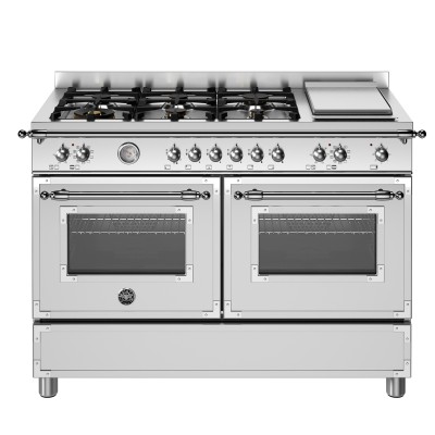 Bertazzoni her126g2ext 120cm stainless steel countertop cooker
