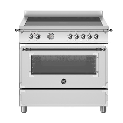 Bertazzoni her95i1ext 90cm stainless steel countertop induction cooker