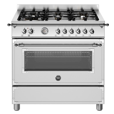 Bertazzoni her96l1ext 90 cm stainless steel countertop kitchen
