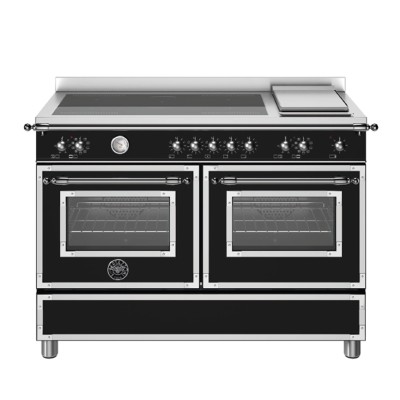 Bertazzoni her125i2enet 120cm schwarzer Arbeitsplatten-Induktionsherd