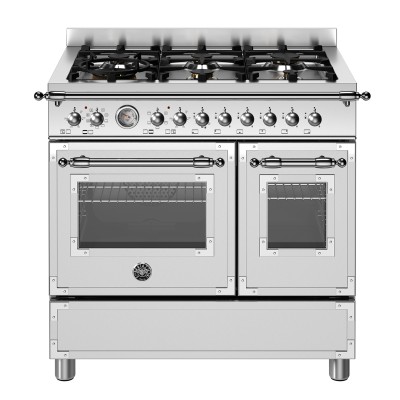 Bertazzoni her96l2ext 90cm stainless steel countertop kitchen