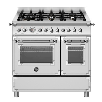 Plan de travail de cuisine en acier inoxydable Bertazzoni her96l2ext 90 cm