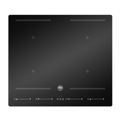Bertazzoni p604i2m28nvs 60cm Induktionskochfeld Glaskeramik schwarz