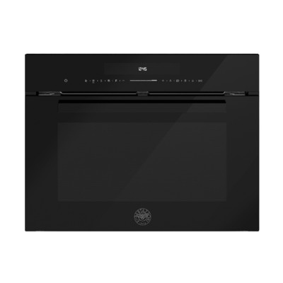 Bertazzoni fmod4053mlb1 wbudowany piekarnik mikrofalowy, 45 cm wysokości, czarny