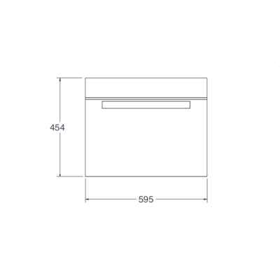 Horno microondas empotrable Bertazzoni fmod4053mlb1 h 45 cm negro