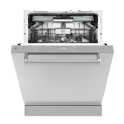 Bertazzoni dw60s3udxdp Geschirrspüler eingebaut teilweises Verschwinden 60 cm Edelstahl