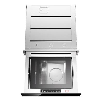 Ilve vm615s confezionatrice sottovuoto da incasso nero lucido