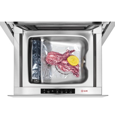 Ilve vm615s confezionatrice sottovuoto da incasso nero lucido