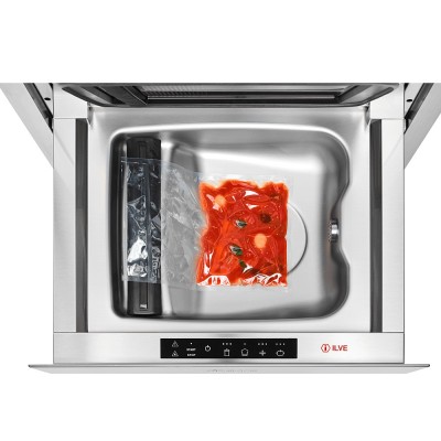 Ilve vm615s confezionatrice sottovuoto da incasso nero lucido