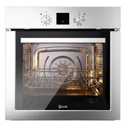 Horno empotrable Ilve ov60smpvs1 de 60 cm en acero inoxidable
