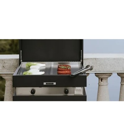 Barbecue Fògher fga 500 fo avec pieds 55 cm noir