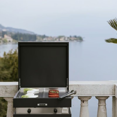 Fògher fga 500 fo fks 004 barbecue su carrello 105 cm nero