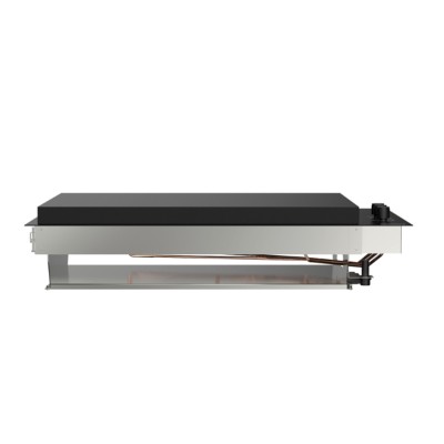 Barbecue encastrable avec couvercle Fògher fgb 750 96 cm noir