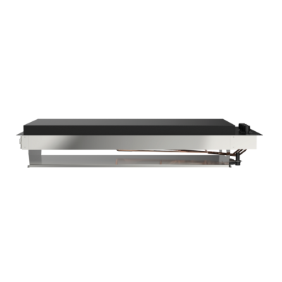 Fògher fgb 1000 Barbacoa empotrable con tapa 120 cm negra